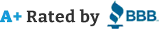 A+ rated by the BBB